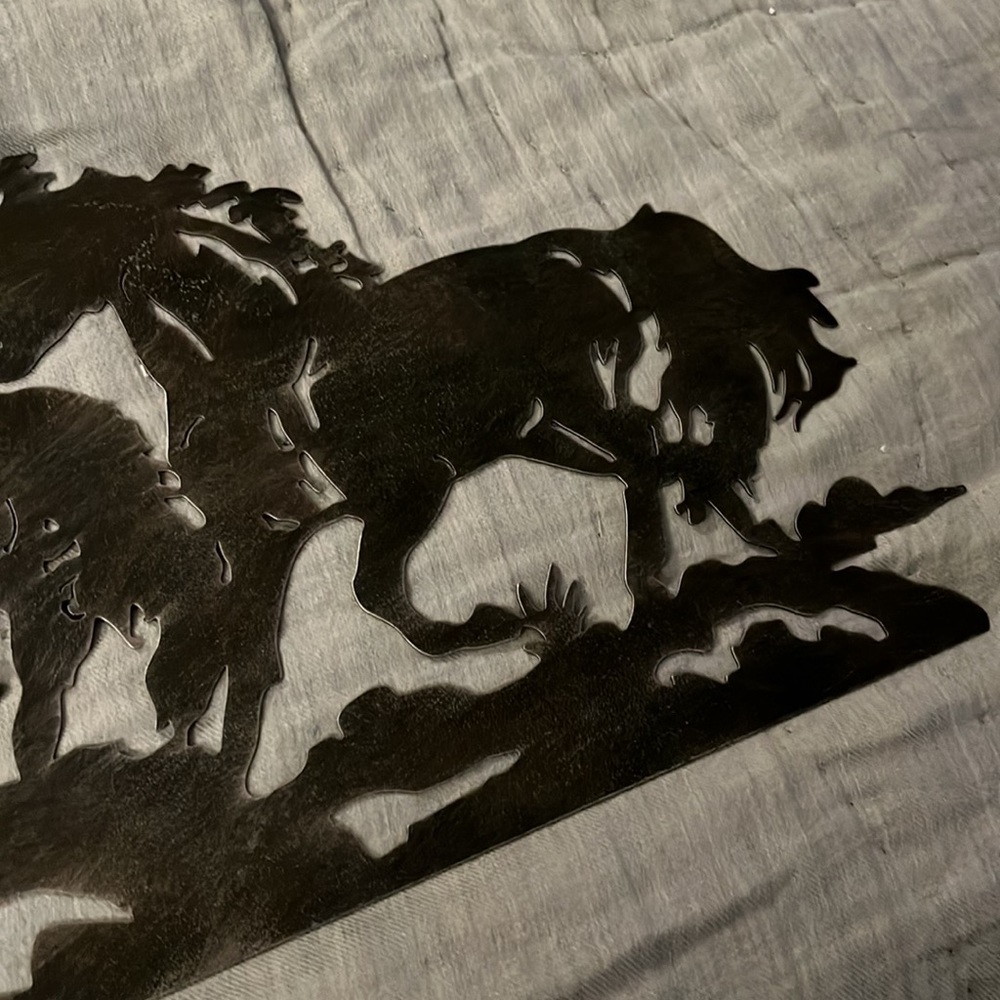 Metal Cut-out Horses - Picture 7 of 10